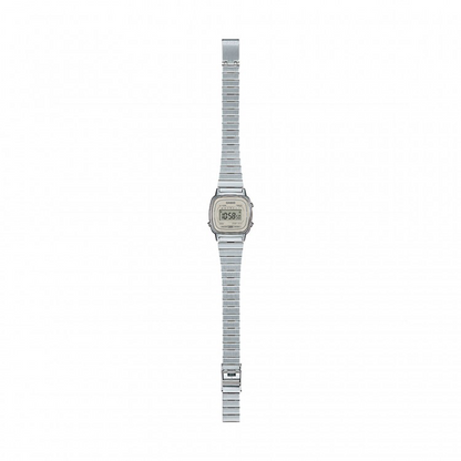CASIO COLLECTION & VINTAGE ICONIC MINI STEEL - CREAM LA670WEA-8AEF Multifunction Armbanduhr 25 mm