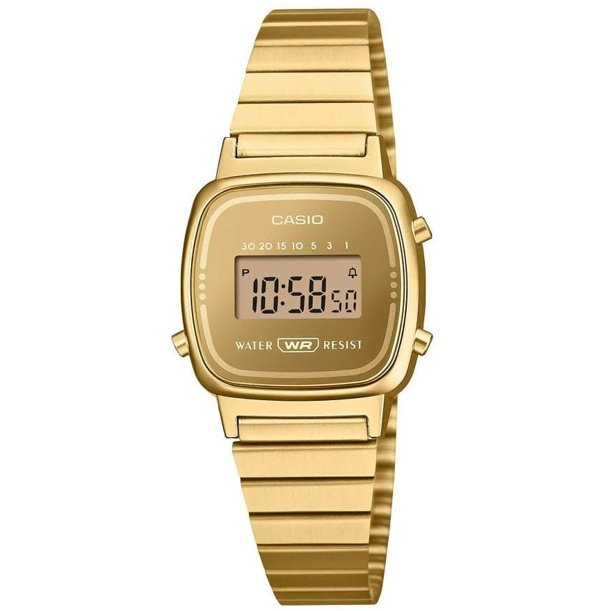 CASIO COLLECTION & VINTAGE ICONIC MINI STEEL - GOLD LA670WEGS-9AEF Armbanduhr Gold ansicht-2