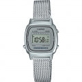 CASIO COLLECTION & VINTAGE ICONIC MINI STEEL - SILVER MESH LA670WEM-7EF Multifunction Armbanduhr 25 mm Silber ansicht-3