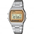 CASIO COLLECTION & VINTAGE ICONIC - OCHRE A158WEA-9EF Multifunction Armbanduhr 33 mm ansicht-3