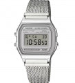 CASIO COLLECTION & VINTAGE ICONIC - SILVER A158WEM-7EF Multifunction Armbanduhr 33 mm Silber ansicht-3