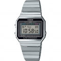 CASIO COLLECTION & VINTAGE ICONIC SLIM DESIGN - BLACK A700WE-1AEF Multifunction Armbanduhr 35.5 mm Schwarz ansicht-3