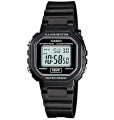 CASIO COLLECTION & VINTAGE ILLUMINATOR - BLACK Damen Quarzuhr aus Kunststoff mit Resin 30 mm – Seitenansicht