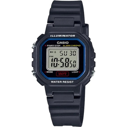 CASIO COLLECTION & VINTAGE ILLUMINATOR - BLACK LA-20WH-1CDF Multifunction Armbanduhr 30 mm Schwarz