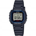 CASIO COLLECTION & VINTAGE ILLUMINATOR - BLACK Damen Quarzuhr aus Kunststoff mit Resin 30 mm – Seitenansicht