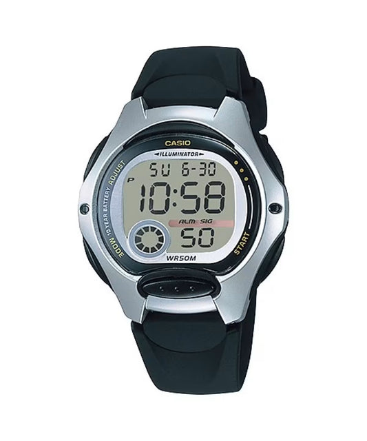 CASIO COLLECTION & VINTAGE ILLUMINATOR - BLACK LW-200-1AVDF Calendar Armbanduhr 34 mm Schwarz