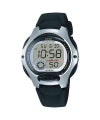 CASIO COLLECTION & VINTAGE ILLUMINATOR - BLACK Damen Quarzuhr aus Kunststoff mit Resin 34 mm – Seitenansicht