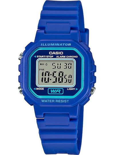 CASIO COLLECTION & VINTAGE ILLUMINATOR - BLUE LA-20WH-2ADF Multifunction Armbanduhr 30 mm Blau