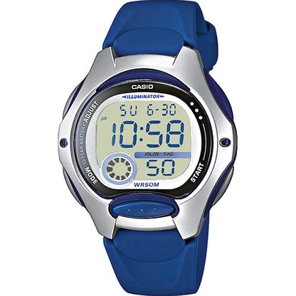 CASIO COLLECTION & VINTAGE ILLUMINATOR - BLUE LW-200-2AVDF Multifunction Armbanduhr 34 mm Blau