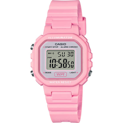 CASIO COLLECTION & VINTAGE ILLUMINATOR - PINK LA-20WH-4A1EF Multifunction Armbanduhr 30 mm Rosa ansicht-2