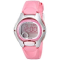 CASIO COLLECTION & VINTAGE ILLUMINATOR - PINK Damen Quarzuhr aus Kunststoff mit Resin 34 mm – Seitenansicht