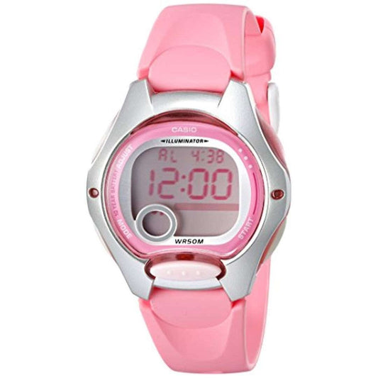 CASIO COLLECTION & VINTAGE ILLUMINATOR - PINK LW-200-4BVDF Calendar Armbanduhr 34 mm Rosa