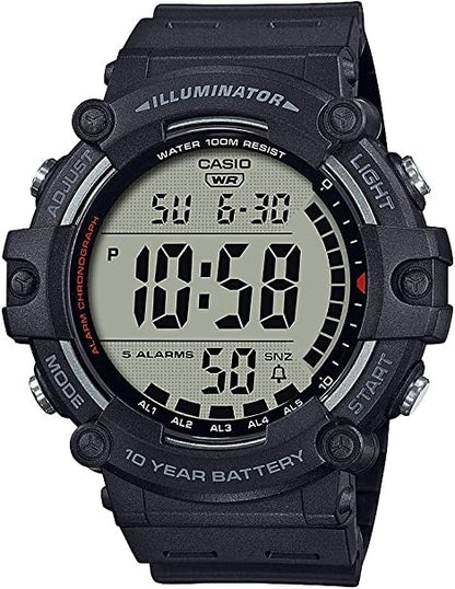 CASIO COLLECTION & VINTAGE Herren Quarzuhr aus Kunststoff mit Resin 51 mm – Produktansicht