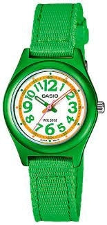 CASIO COLLECTION & VINTAGE KID - GREEN LTR-19B-3BVDF Only Time Armbanduhr 33 mm Grün