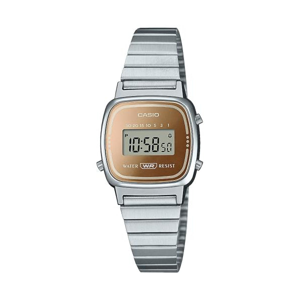 CASIO COLLECTION & VINTAGE LA670WES-4AEF Multifunction Armbanduhr 25 mm ansicht-3