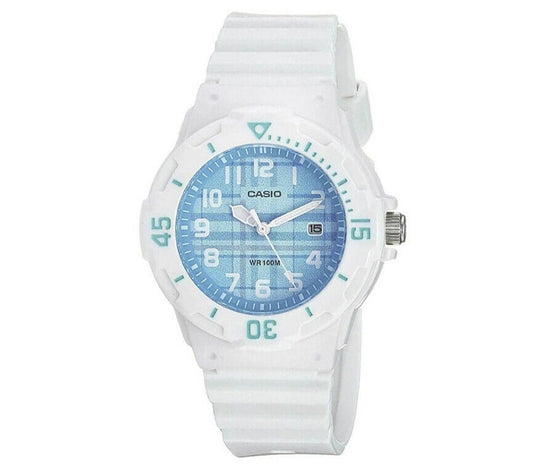 CASIO COLLECTION & VINTAGE LADY DIVER - LIGHT BLUE LRW-200H-2CVDF Date Armbanduhr 34 mm Blau