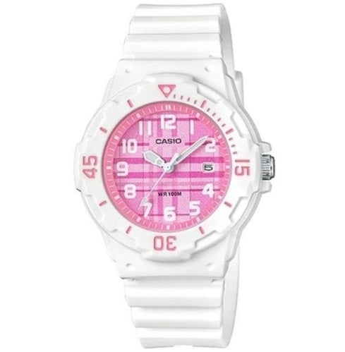 CASIO COLLECTION & VINTAGE LADY DIVER - PINK LRW-200H-4CVDF Date Armbanduhr 34 mm Rosa