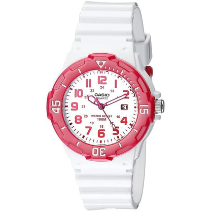 CASIO COLLECTION & VINTAGE LADY DIVER - WHITE LRW-200H-4BVDF Date Armbanduhr 34 mm Weiss
