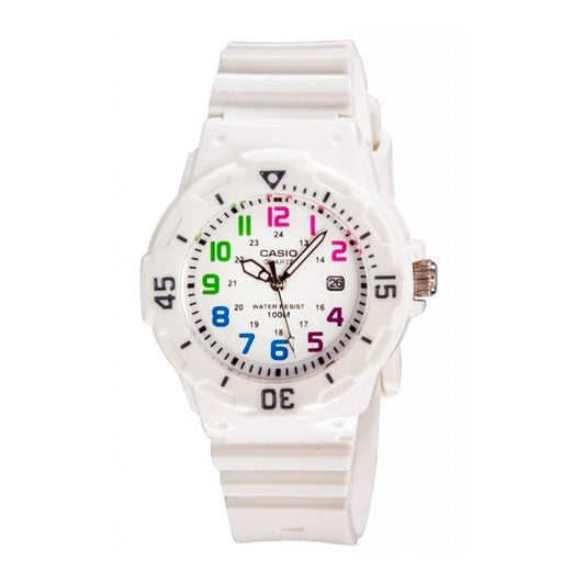 CASIO COLLECTION & VINTAGE LADY DIVER - WHITE LRW-200H-7BVDF Date Armbanduhr 34 mm Weiss
