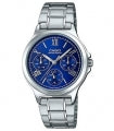CASIO COLLECTION & VINTAGE LADY MULTIFUNCTION - BLUE LTP-V300D-2A2UDF Day & Date Armbanduhr 33 mm Blau ansicht-3