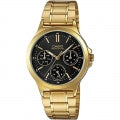 CASIO COLLECTION & VINTAGE LADY MULTIFUNCTION - GOLD LTP-V300G-1AUDF Day & Date Armbanduhr 33 mm Gold ansicht-3