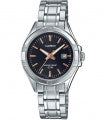 CASIO COLLECTION & VINTAGE LTP-1308D-1A2VDF Date Armbanduhr 31 mm Schwarz ansicht-3