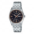 CASIO COLLECTION & VINTAGE Damen Quarzuhr mit Datum aus Edelstahl mit SS Bracelet 30 mm – Seitenansicht