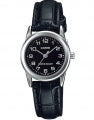 CASIO COLLECTION & VINTAGE LTP-V001L-1BUDF Only Time Armbanduhr 25 mm Schwarz ansicht-3