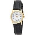 CASIO COLLECTION & VINTAGE LTP-V002GL-7B2UDF Date Armbanduhr 31 mm Gold ansicht-3