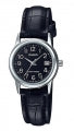 CASIO COLLECTION & VINTAGE LTP-V002L-1BUDF Date Armbanduhr 25 mm Schwarz ansicht-3
