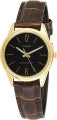 CASIO COLLECTION & VINTAGE LTP-V005GL-1BUDF Only Time Armbanduhr 28 mm Schwarz ansicht-3