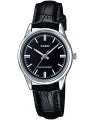 CASIO COLLECTION & VINTAGE LTP-V005L-1AUDF Only Time Armbanduhr 28 mm Schwarz ansicht-3