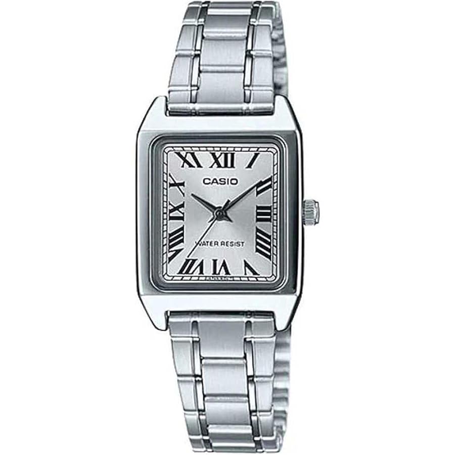 CASIO COLLECTION & VINTAGE LTP-V007D-7BUDF Only Time Armbanduhr 22 mm Weiss ansicht-2