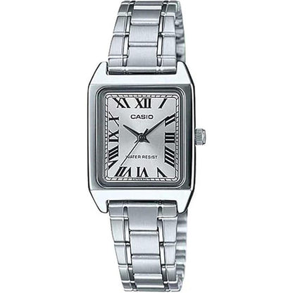 CASIO COLLECTION & VINTAGE LTP-V007D-7BUDF Only Time Armbanduhr 22 mm Weiss ansicht-2