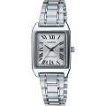 CASIO COLLECTION & VINTAGE LTP-V007D-7BUDF Only Time Armbanduhr 22 mm Weiss ansicht-3