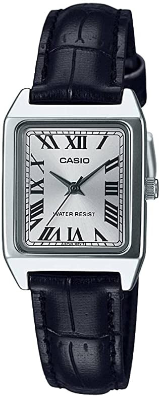 CASIO COLLECTION & VINTAGE LTP-V007L-7B1UDF Only Time Armbanduhr 22 mm Silber