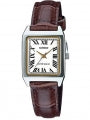 CASIO COLLECTION & VINTAGE Damen Quarzuhr aus Leder 22 mm LTP-V007L-7B2UDF – Seitenansicht