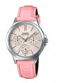 CASIO COLLECTION & VINTAGE LTP-V300L-4AUDF Day - Date - 24H Armbanduhr 33 mm Rosa ansicht-3