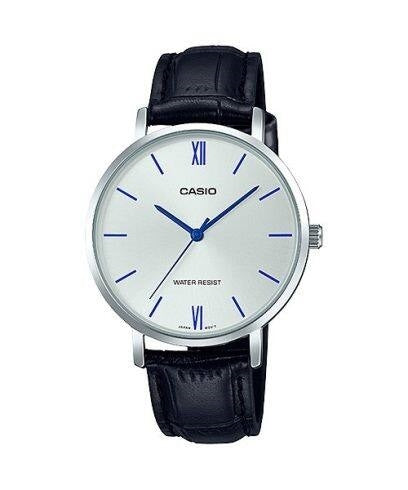 CASIO COLLECTION & VINTAGE LTP-VT01L-7B1UDF Only Time Armbanduhr 34 mm Silber
