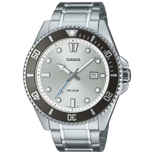 CASIO COLLECTION & VINTAGE MDV-107D-7AVDF Date Armbanduhr 46 mm