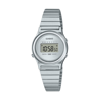 CASIO COLLECTION & VINTAGE MINI COLLECTION SLIM ROUND - SILVER LA700WE-7AEF Multifunction Armbanduhr 26.5 mm Silber ansicht-3