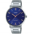 CASIO COLLECTION & VINTAGE MINIMAL - BLUE LTP-VT01D-2B2UDF Only Time Armbanduhr 34 mm Blau ansicht-3
