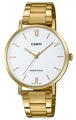 CASIO COLLECTION & VINTAGE MINIMAL GOLD - WHITE LTP-VT01G-7BUDF Only Time Armbanduhr 34 mm Gold ansicht-3