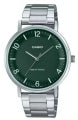 CASIO COLLECTION & VINTAGE MINIMAL - GREEN MTP-VT03D-3BDF Only Time Armbanduhr 40 mm Grün ansicht-3