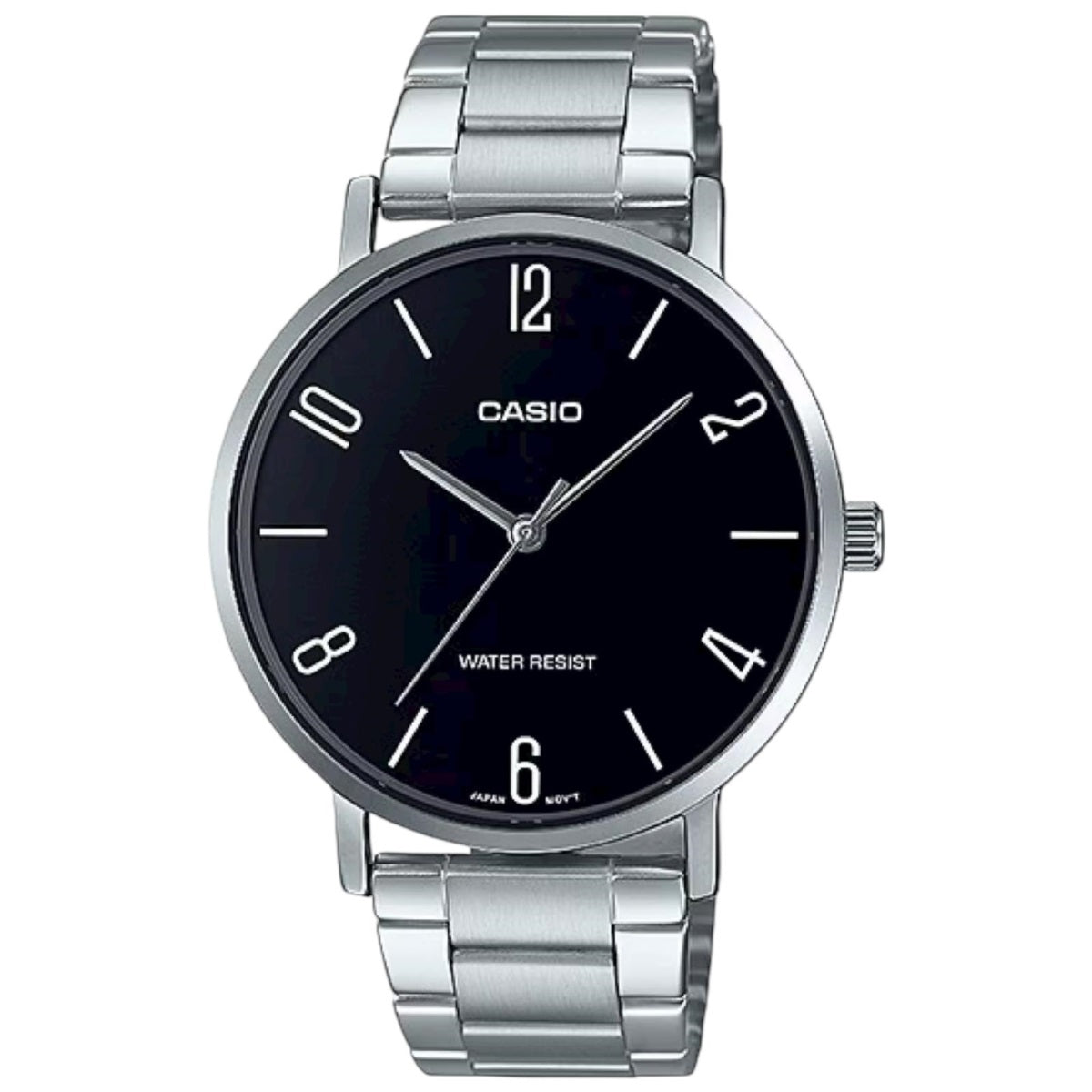 CASIO COLLECTION & VINTAGE MINIMAL MTP-VT01D-1B2UDF Only Time Armbanduhr 40 mm