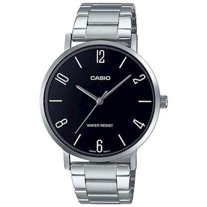 CASIO COLLECTION & VINTAGE MINIMAL MTP-VT01D-1B2UDF Only Time Armbanduhr 40 mm