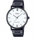CASIO COLLECTION & VINTAGE MINIMAL - WHITE MTP-VT01B-7BUDF Only Time Armbanduhr 40 mm Schwarz ansicht-3
