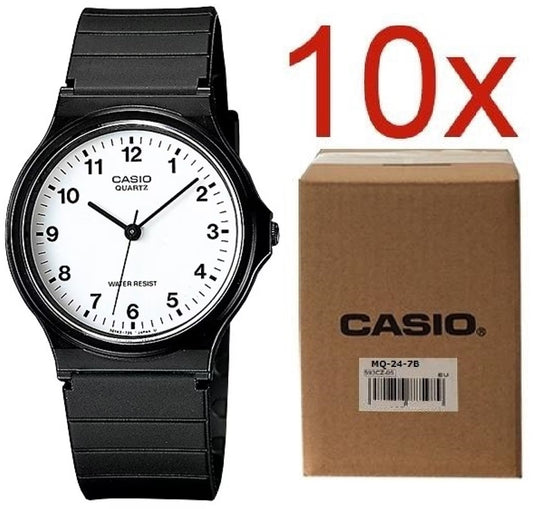 CASIO COLLECTION & VINTAGE Unisex Quarzuhr aus Kunststoff mit Resin 35 mm MQ-24-7BLLEG-10 – Produktansicht
