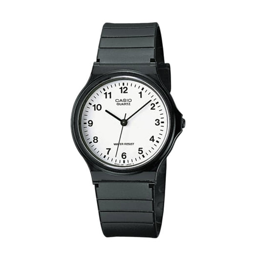 CASIO COLLECTION & VINTAGE Unisex Quarzuhr aus Kunststoff mit Resin 35 mm MQ-24-7BLLEG – Produktansicht