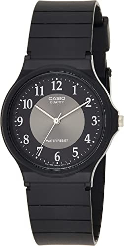 CASIO COLLECTION & VINTAGE MQ-24 - BLACK MQ-24-1B3LDF Only Time Armbanduhr 35 mm Schwarz